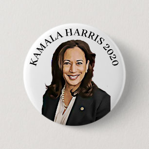Kamala Harris 2020 Kandidat till presidentvalet Knapp