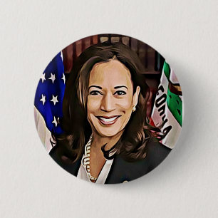 Kamala Harris 2020 Kandidat till presidentvalet Knapp