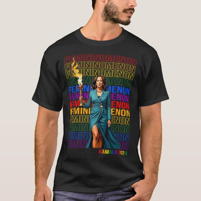 Kamala Harris 2024 1 T Shirt (Framsida)