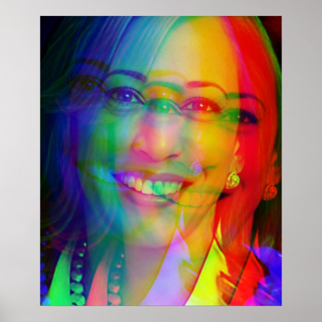 Kamala Harris 2024 1st Indian Black Melanin Sista Poster (Framsidan)