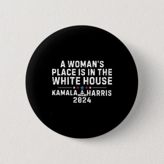 Kamala Harris 2024- A Womans Ställe ligger i Whit Knapp