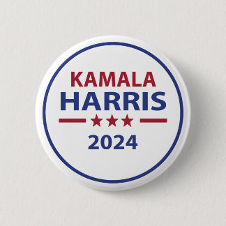 Kamala Harris 2024 Button Knapp