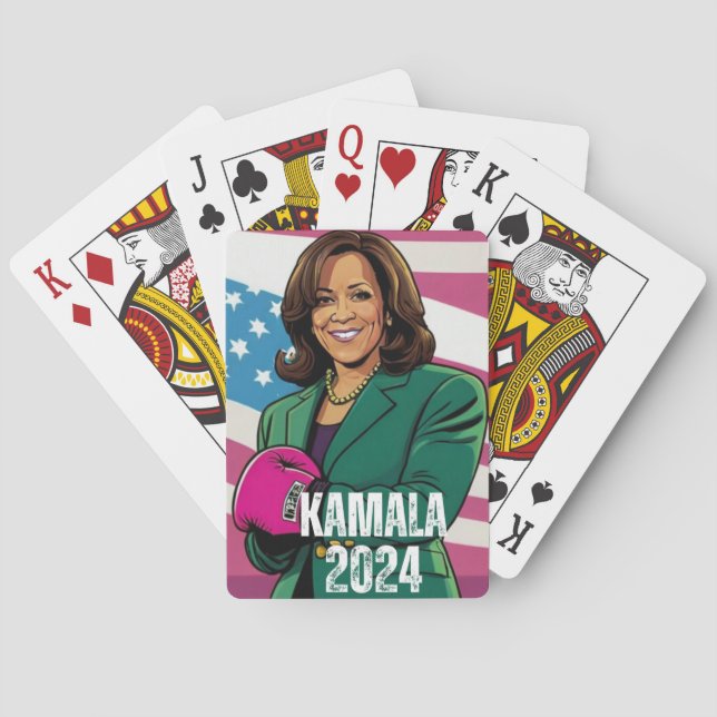 KAMALA HARRIS 2024 CASINOKORT (Baksidan)