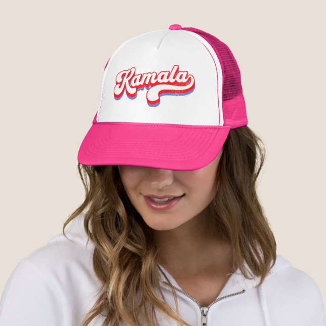 Kamala Harris 2024 Cute 2024 Val Shock rosa Keps (In Situ)