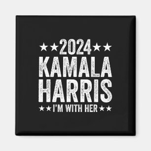 Kamala Harris 2024 För president Kampanj är jag me Magnet