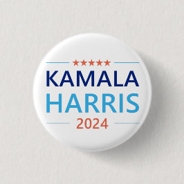 Kamala Harris 2024 för president Knapp