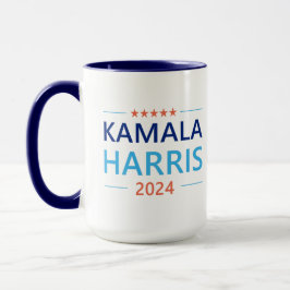 Kamala Harris 2024 för president Mugg