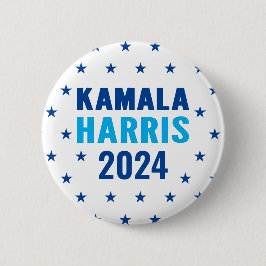 Kamala Harris 2024 för presidentknapp Knapp