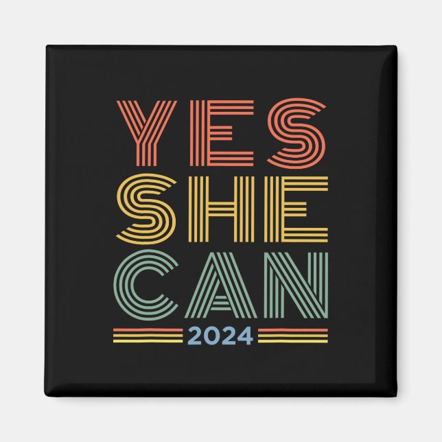 Kamala Harris 2024 för val av talman Magnet (Framsidan)