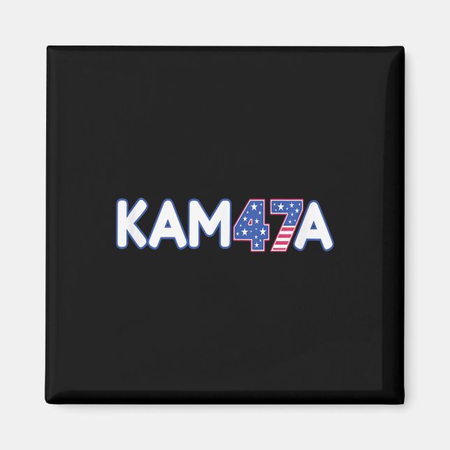 Kamala Harris 2024 Fru talman Harris Vote Ele Magnet (Framsidan)