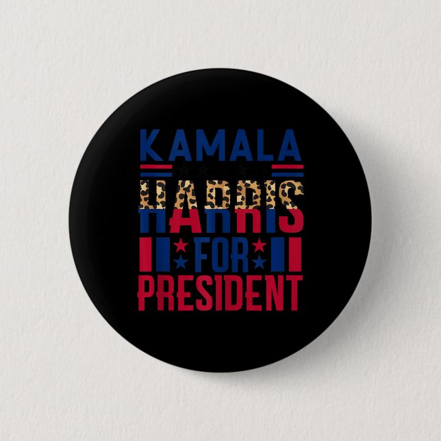 Kamala Harris 2024 Fru talman Kamala 47 Usa E Knapp (Framsida)