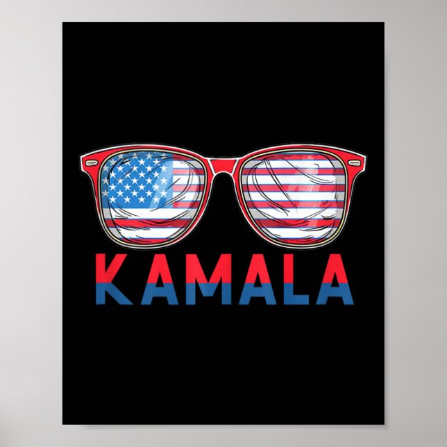 Kamala Harris 2024 Fru talman Kamala 47 Usa E Poster (Framsidan)