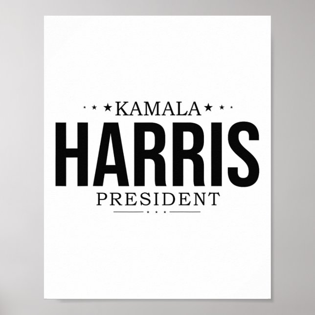 Kamala Harris 2024 Fru talman Kamala 47 Usa E Poster (Framsidan)