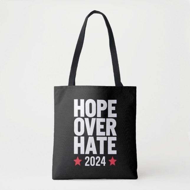 Kamala Harris 2024 Hopp Över Hat Presidentval  Tygkasse (Framsida)