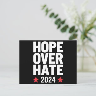 Kamala Harris 2024 Hopp Över Hat Presidentval Vykort