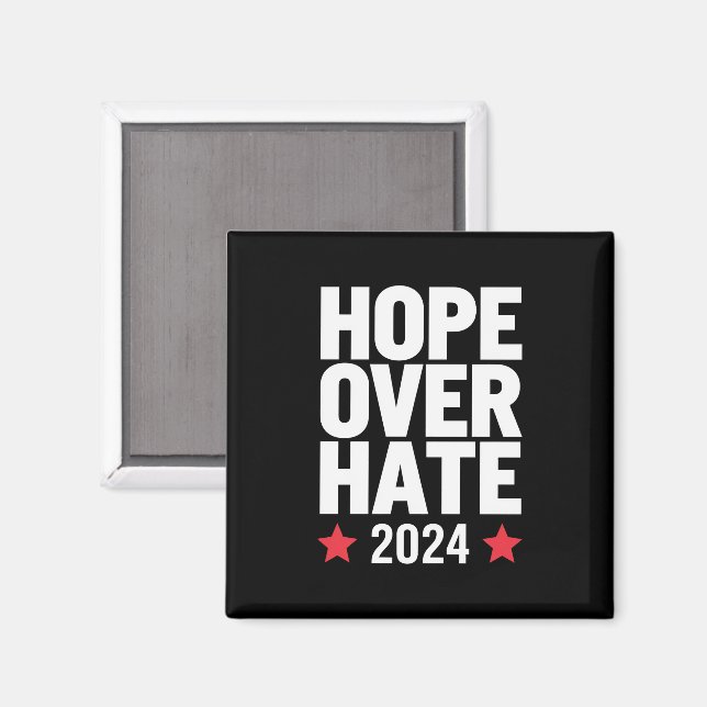 Kamala Harris 2024 Hopp över presidentposten Magnet (Front/Back)