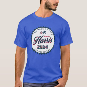 Kamala Harris 2024   Jag har röstat T Shirt