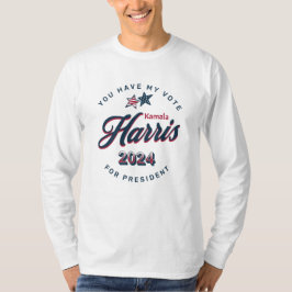 Kamala Harris 2024 | Jag har röstat T Shirt