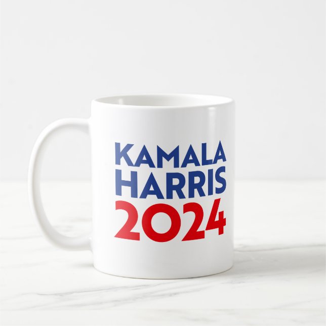 Kamala Harris 2024 Kaffemugg (Vänster)