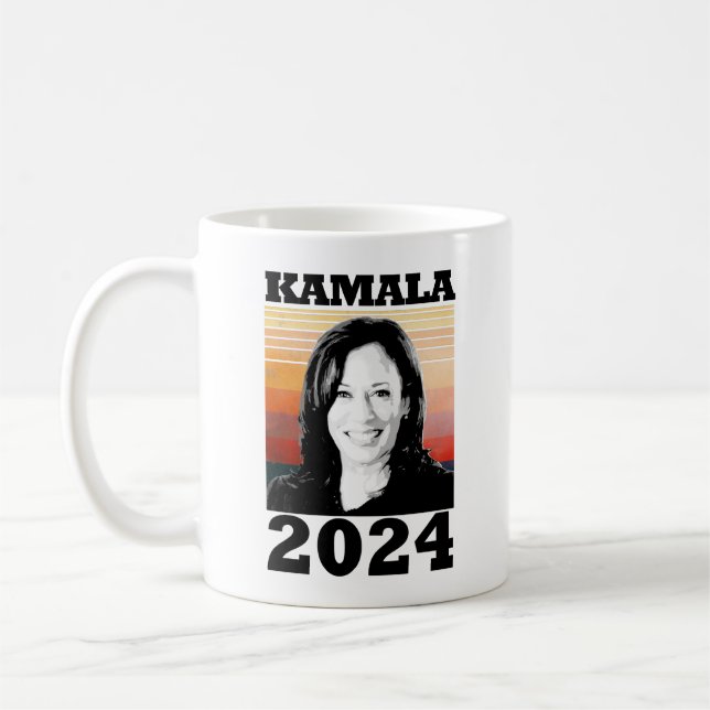 Kamala Harris 2024 Kaffemugg (Vänster)