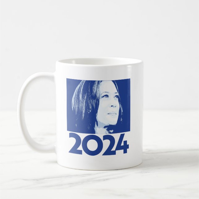 Kamala Harris 2024 Kaffemugg (Vänster)