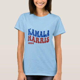 Kamala Harris 2024 Kampanj Retro Design T Shirt