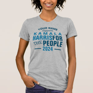 Kamala Harris 2024 Kampanj T Shirt