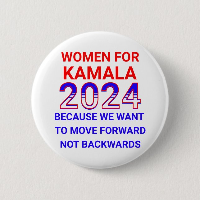 Kamala Harris 2024 Knapp (Framsida)