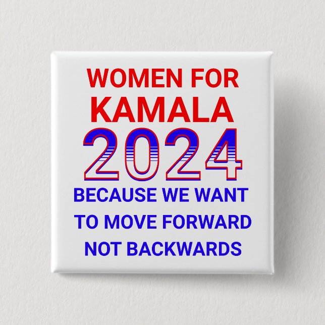 Kamala Harris 2024 Knapp (Framsida)