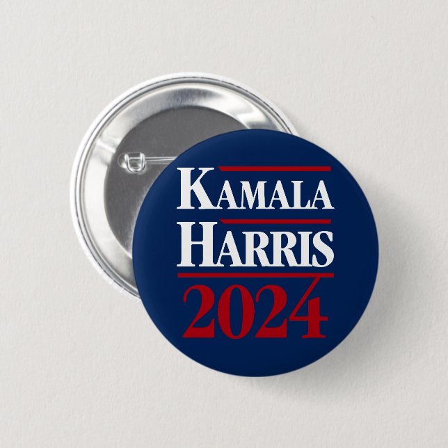 Kamala Harris 2024 Knapp (Framsida & baksida)