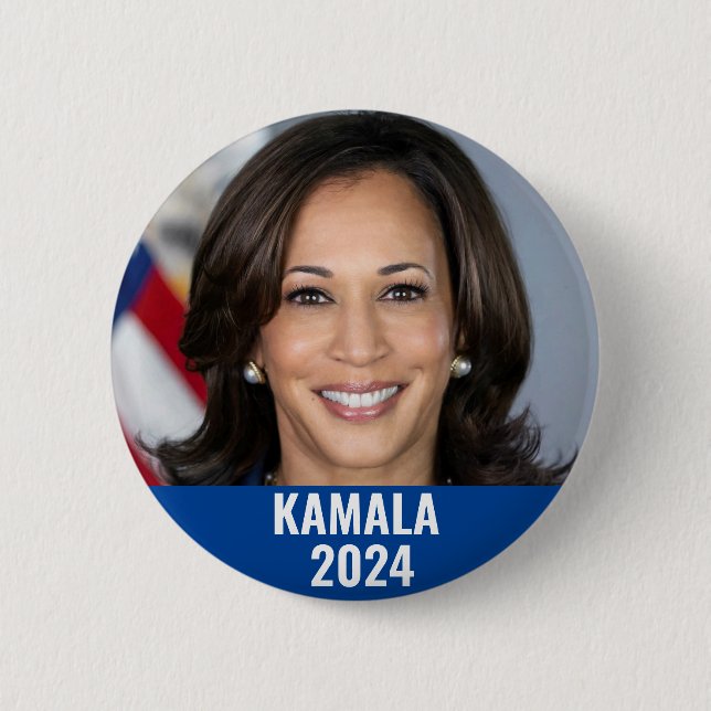 Kamala Harris 2024 Knapp (Framsida)