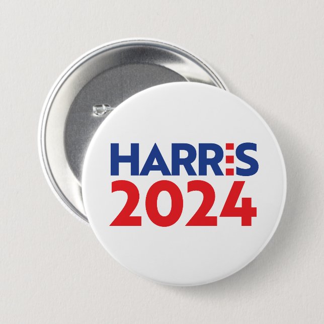 Kamala Harris 2024 Knapp (Framsida & baksida)