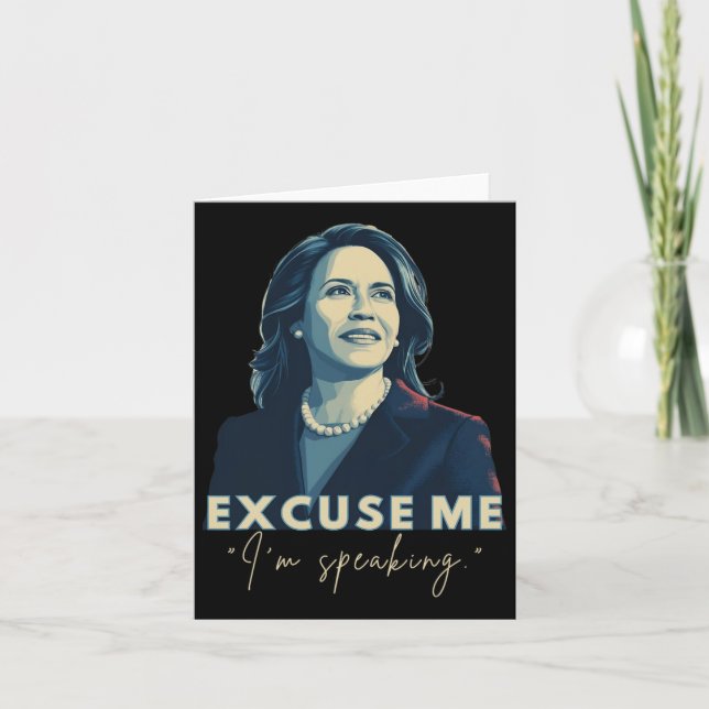 Kamala Harris 2024 Kort (Framsida)