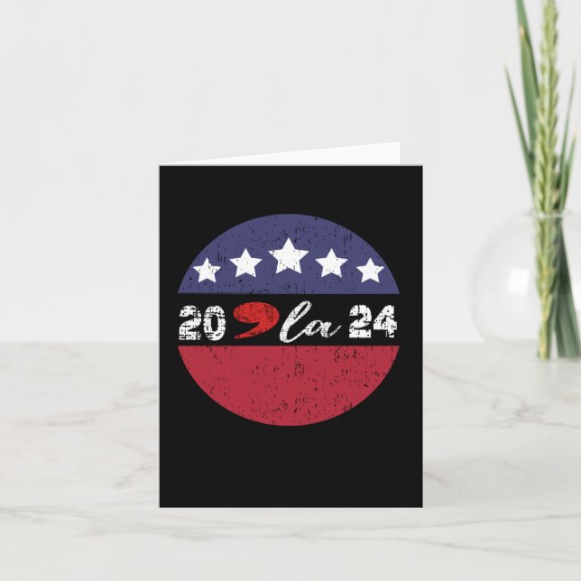 Kamala Harris 2024 Kort (Framsida)