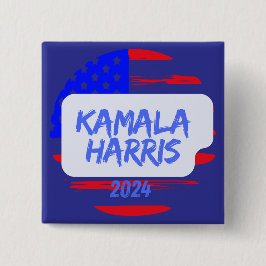 Kamala Harris 2024. Kvadratisk Knapp