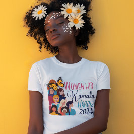 Kamala Harris 2024 Kvinnors val T Shirt