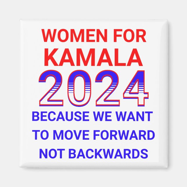 Kamala Harris 2024 Magnet (Framsidan)