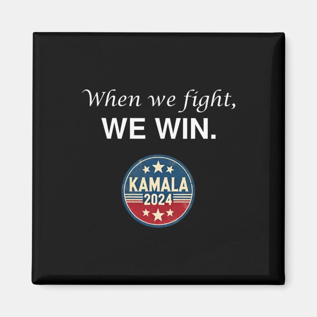 Kamala Harris 2024 Magnet (Framsidan)