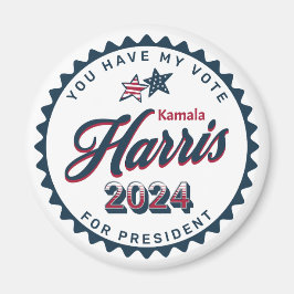 Kamala Harris 2024 | Min röstlängd är stor Magnet