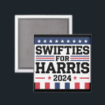 Kamala Harris 2024 Omröstningsstöd Magnet<br><div class="desc">Kamala Harris 2024 Omröstningsstöd Harris</div>