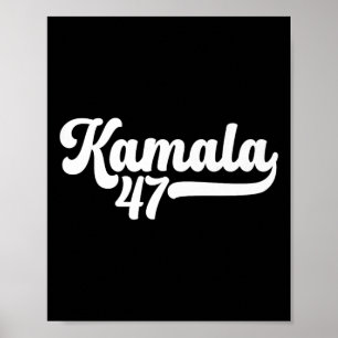 Kamala Harris 2024 President 47 USA 2024 E Poster