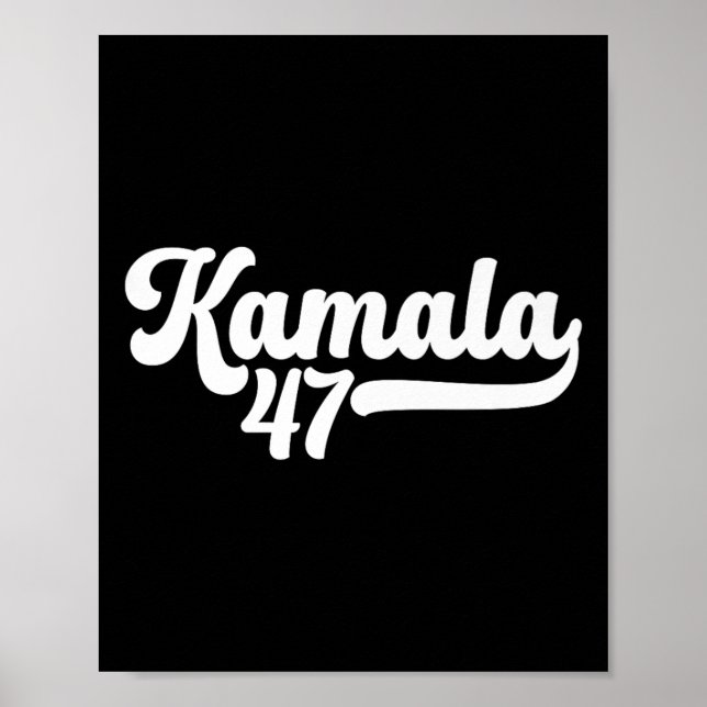 Kamala Harris 2024 President 47 USA 2024 E Poster (Framsidan)