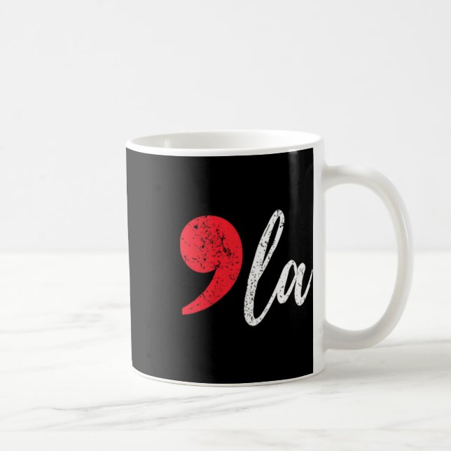 Kamala Harris 2024 President Komma La Women's Pock Kaffemugg (Höger)