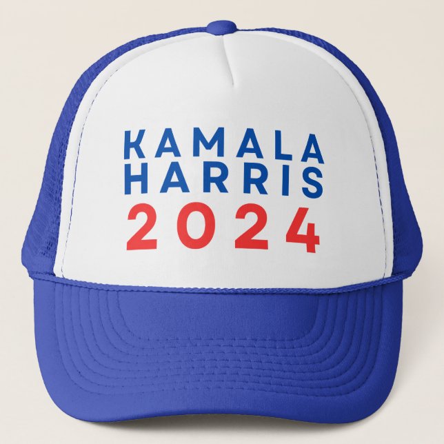 Kamala Harris 2024 President Valection Truckerkeps (Framsida)