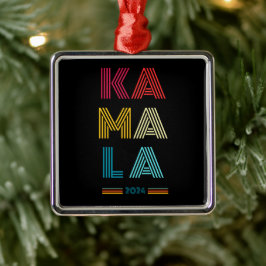 Kamala Harris 2024 Presidentval Julgransprydnad Metall