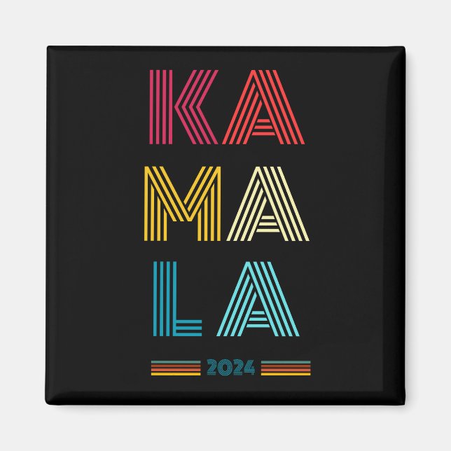 Kamala Harris 2024 Presidentval Magnet (Framsidan)