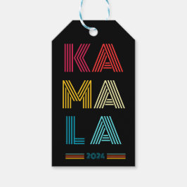 Kamala Harris 2024 Presidentval Presentetikett