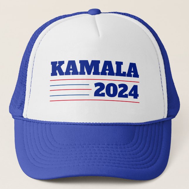 Kamala Harris 2024 Red and Blue Keps (Framsida)
