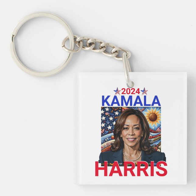 Kamala Harris 2024 Red, White and Blue (Framsidan)