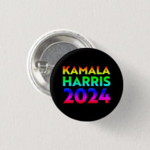 Kamala Harris 2024 regnbåge, pride svart